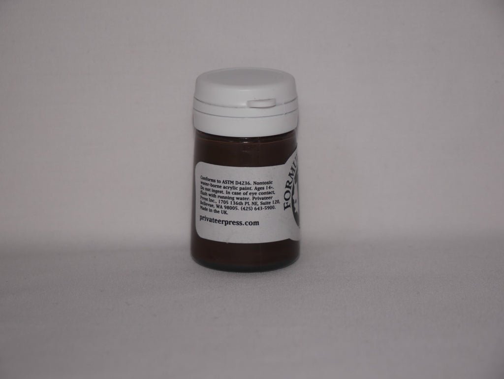 Formula P3 Acrylic Paint Range Battlefield Brown 18ml Flip Top Bottle PIP 93027