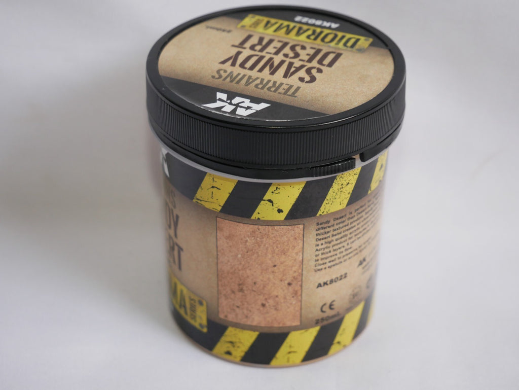 AK Interactive Diorama Terrains Sandy Desert Acrylic 250ml Tub - AK8022