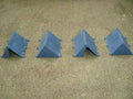 Renedra Limited Generic Scenery & Bases Dog Tents x4 Per Pack - RN6