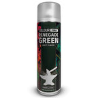 The Colour Forge Renegade Green Matt Finish Model Primer 500ml Aerosol Spray Can