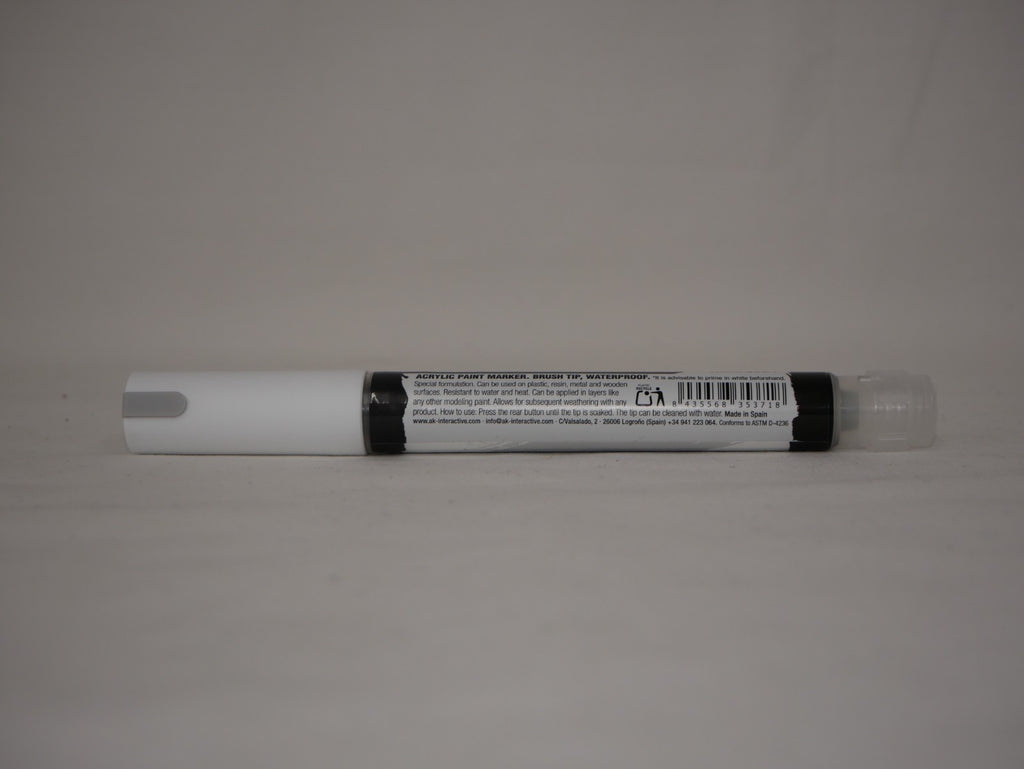 AK Interactive Acrylic Quick Gen Markers For Tabletop Wargaming Black - AKMQ021
