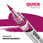 AK Interactive Acrylic Quick Gen Markers For Tabletop Games Space Magenta - AKMQ001