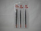 AK Interactive Basic Synthetic Hair 3 Piece Miniature Painting Brush Set - AKB104