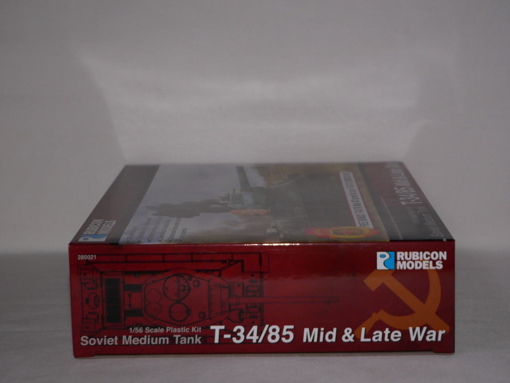 Rubicon Models 1:56 WWII Soviet T-34/85 Medium Tank (Mid & Late War) - 280021