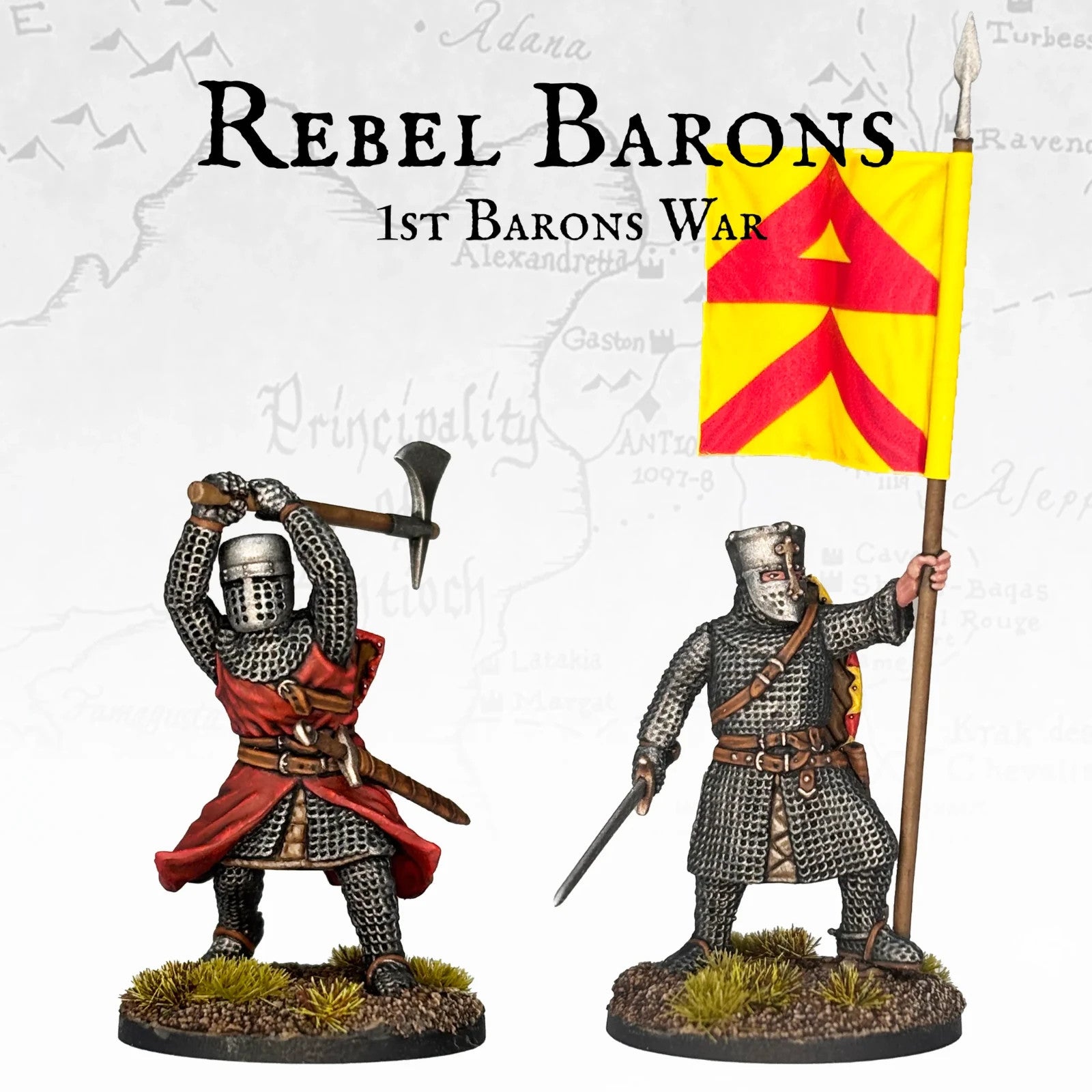 Victrix Medieval Warriors 28mm Scale Hard Plastic Medieval Foot Knights - VXM004