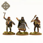 Victrix Warriors Of The Dark Ages 28mm Plastic Irish Warriors & Dogs - VXDA021