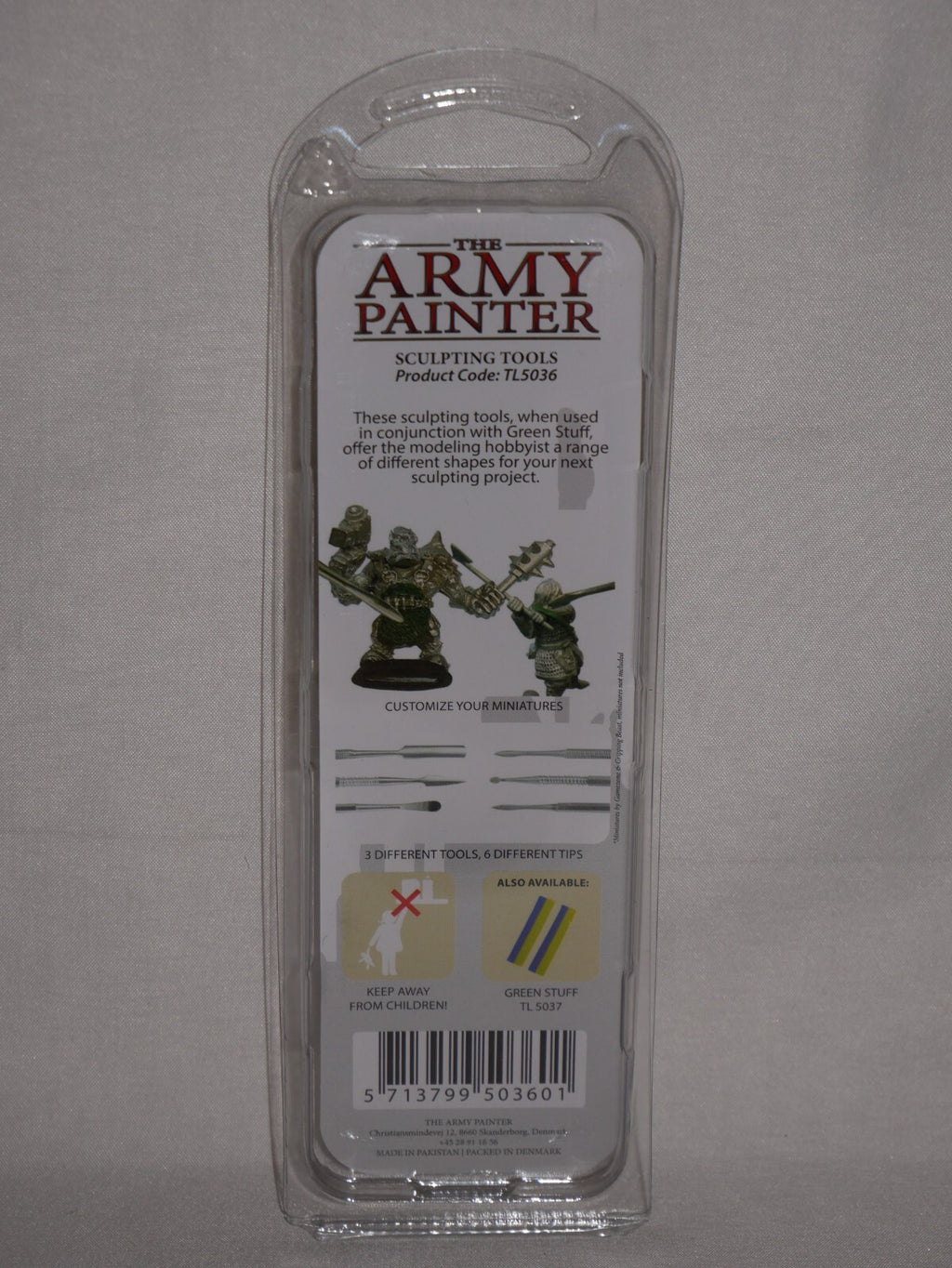 The Army Painter (3 Piece) Sculpting Tool Set For Mini Model Sculpting TL5036