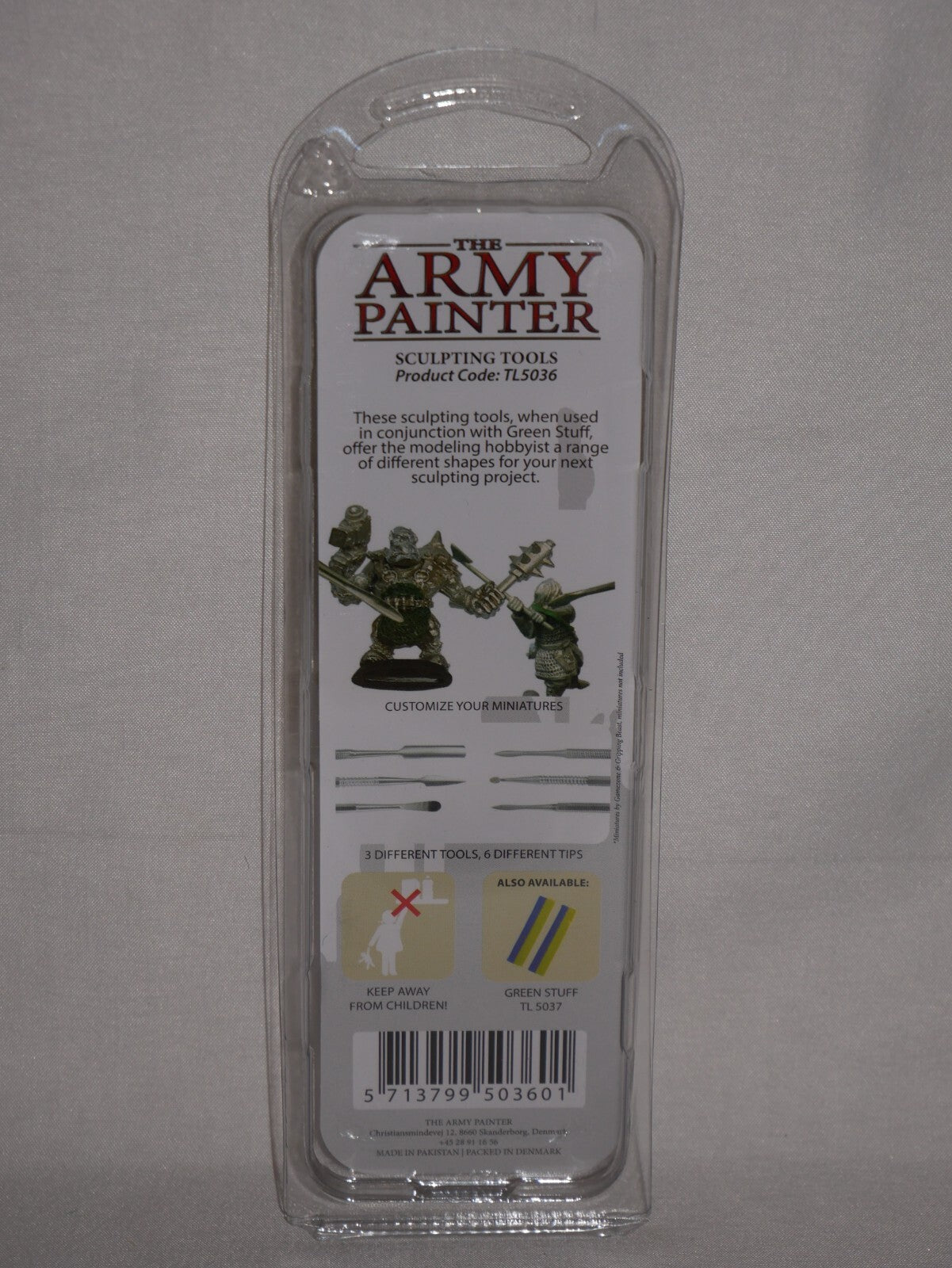 The Army Painter (3 Piece) Sculpting Tool Set For Mini Model Sculpting TL5036
