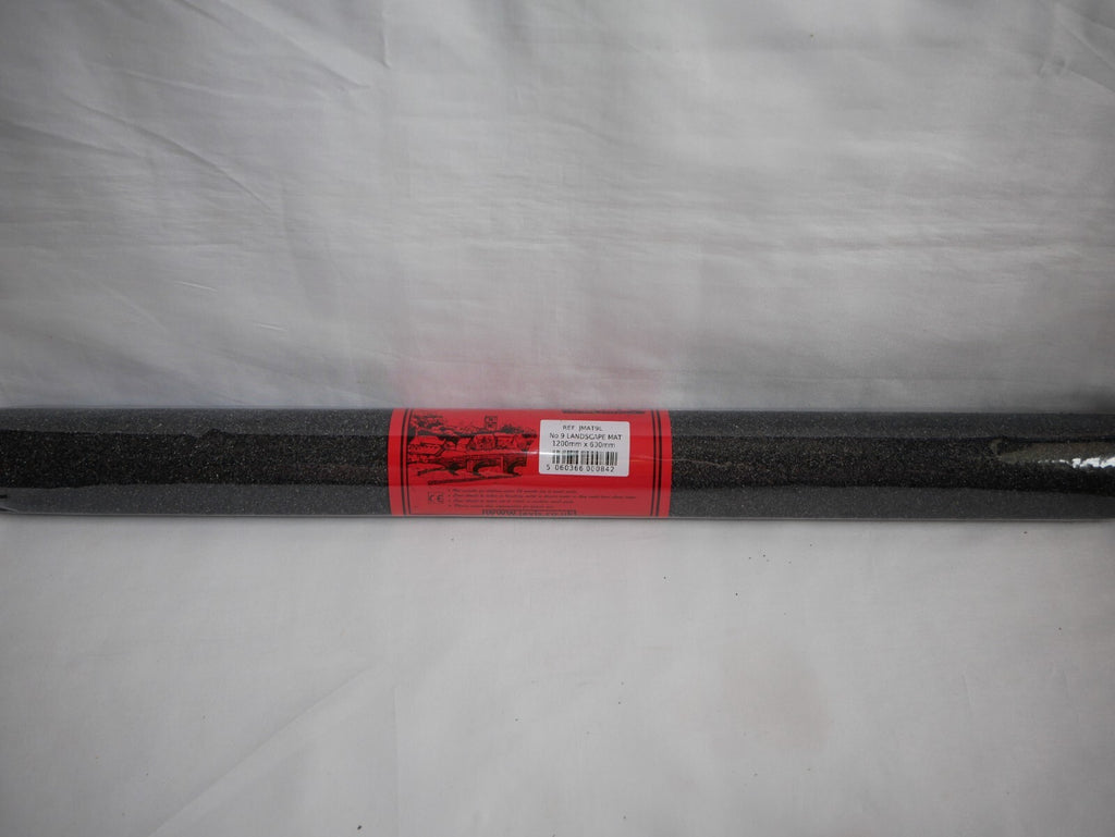 Javis scenics "OO/HO" No 9 Black Tarmac Landscape Mat 1200mm x 600mm JMAT9L