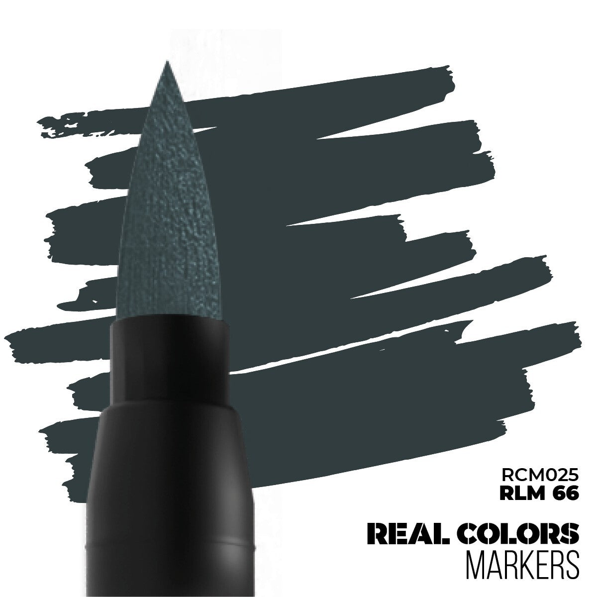 AK Interactive Real Colors Acrylic Fast Drying Paint Marker Pens RLM 66 - RCM025