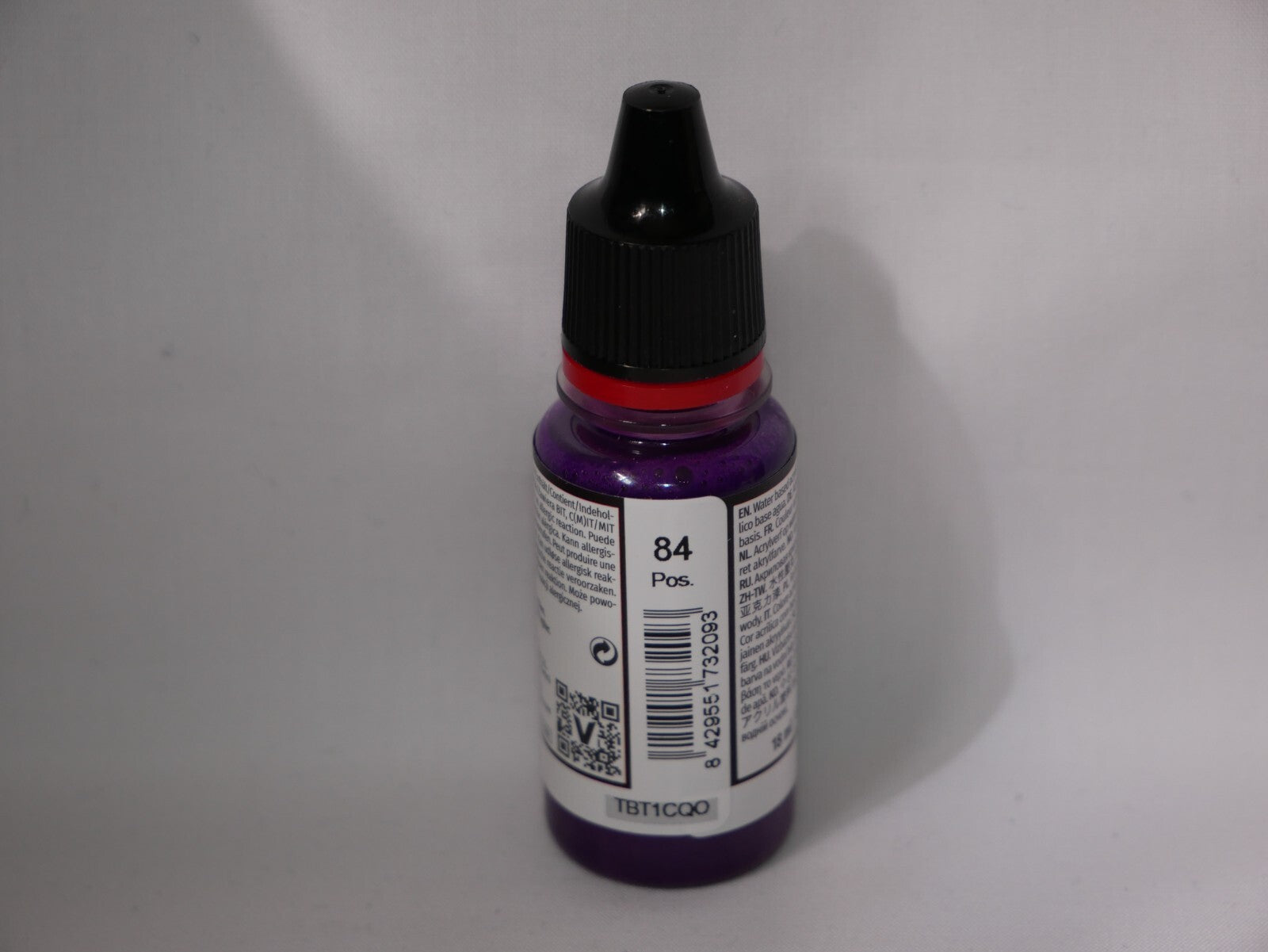 Vallejo Game Color Acrylic Washes Violet 18ml/0.6 fl oz Dropper Bottle - 73.209
