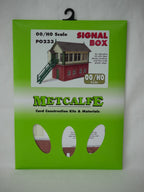 Metcalfe Card Construction Kits & Materials OO/HO Scale LNWR Signal Box - PO233
