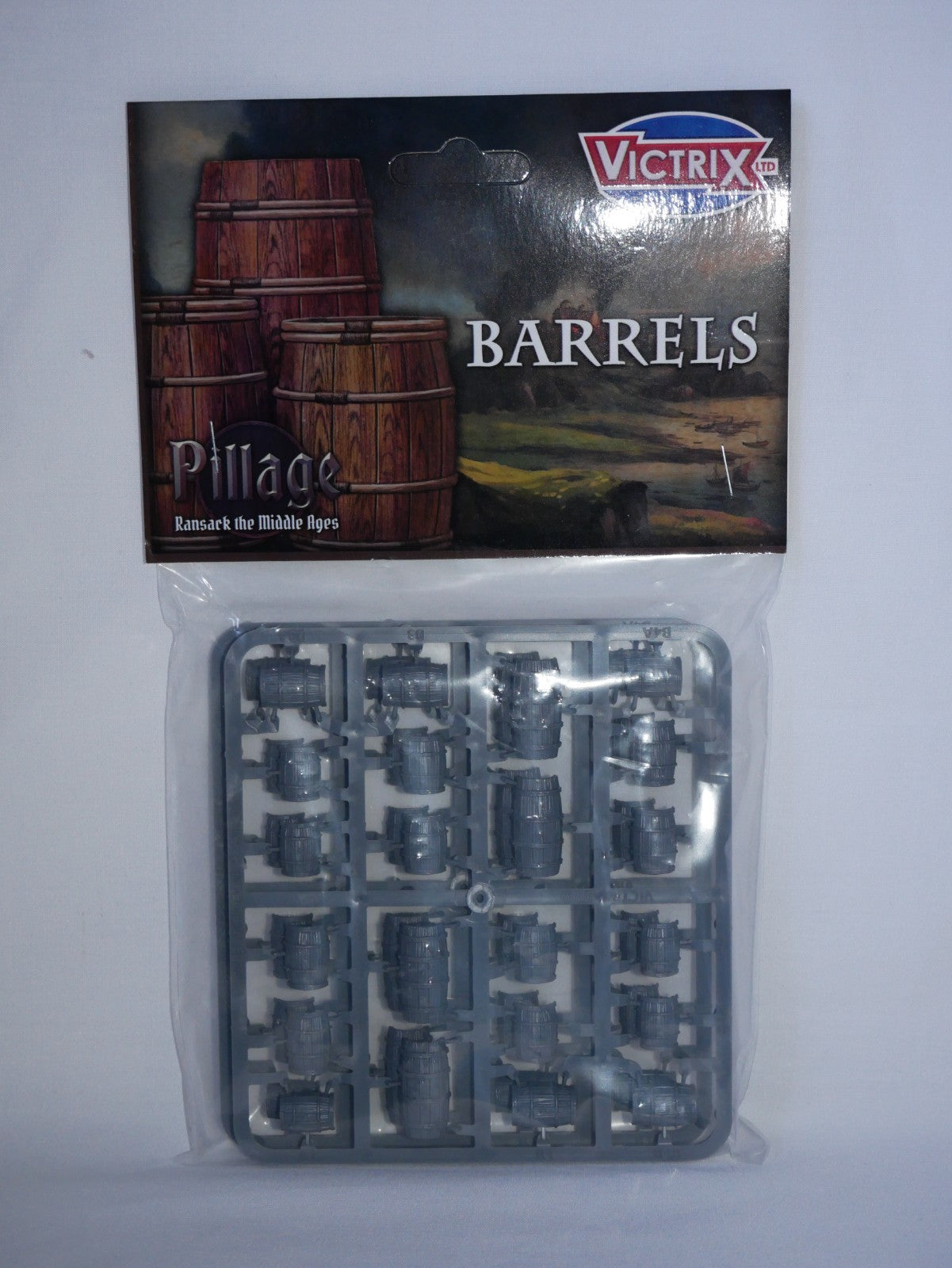Victrix Ltd Pillage Ransack The Middle Ages 28mm Hard Plastic Barrels - VXE009