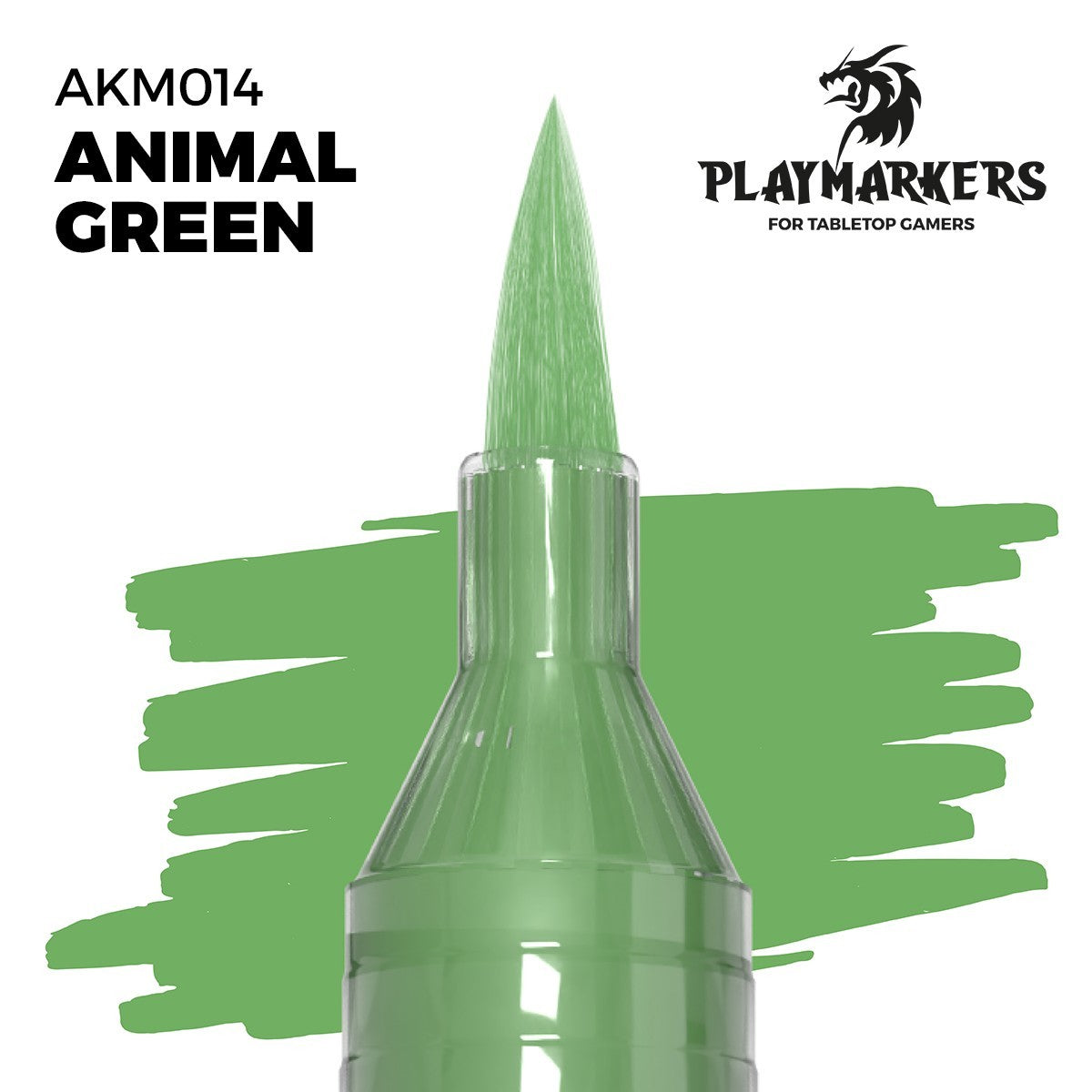 AK Interactive Acrylic Paint Playmarkers For Tabletop Games Animal Green AKM014