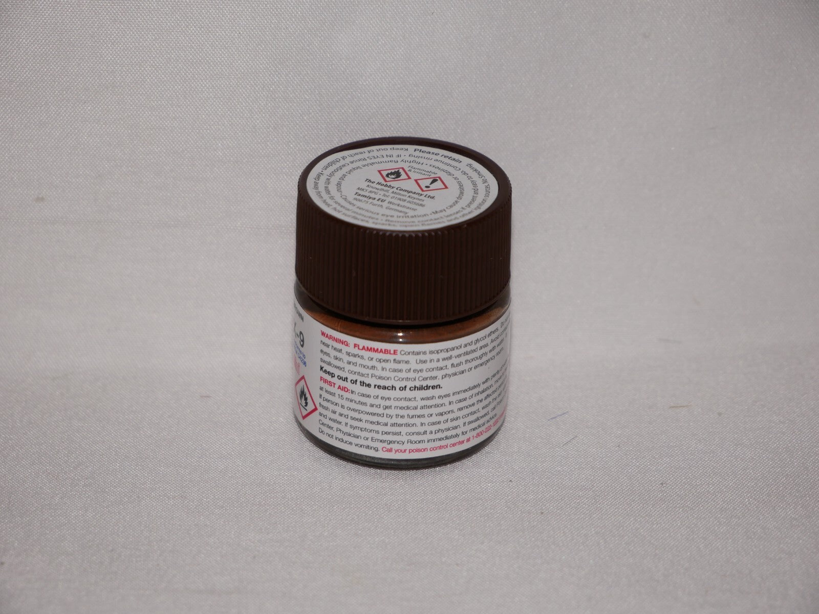 Tamiya Color Acrylic Modeling Paint Mini X-9 Brown 10ml (1/3oz) Glass Jar 81509