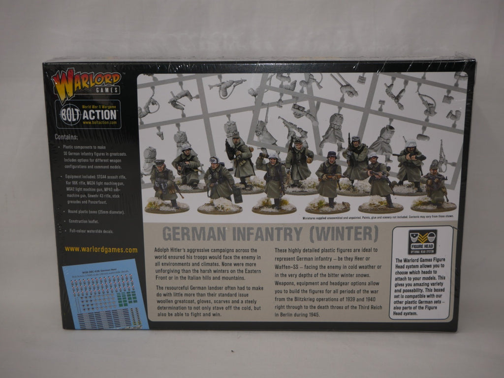 Warlord Games Bolt Action 1:56 Scale WWII German Infantry (Winter) - 402012027