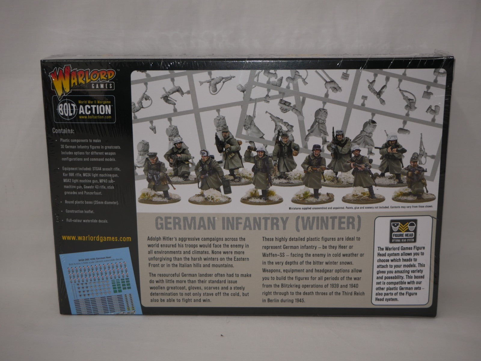 Warlord Games Bolt Action 1:56 Scale WWII German Infantry (Winter) - 402012027
