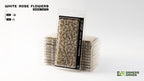Gamers Grass White Rose Flowers Grass Tufts For Model Bases 75x Per Pack GGFS-WR