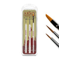 The Army Painter Most Wanted 3 Piece Brush Set For Miniature Painting - TL5043