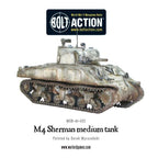 Warlord Games Bolt Action 1:56 Scale WWII US M4 Sherman Medium Tank - 402013006