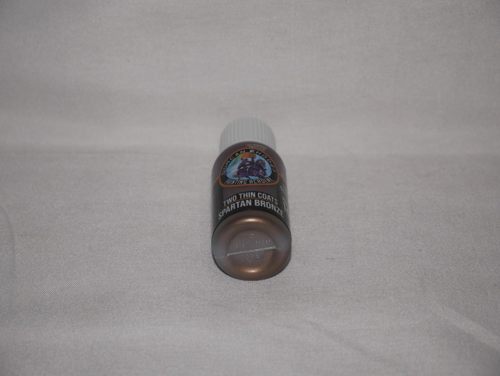 Duncan Rhodes Painting Academy Two Thin Coats Spartan Bronze 15ml Dropper 10043