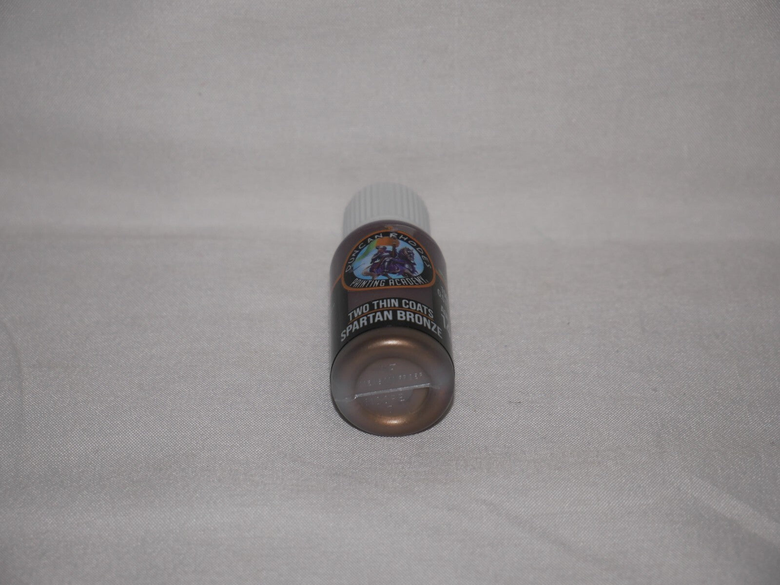 Duncan Rhodes Painting Academy Two Thin Coats Spartan Bronze 15ml Dropper 10043