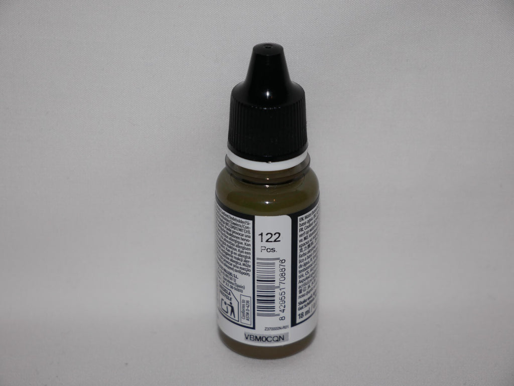 Vallejo Model Color US Olive Drab Acrylic 18ml/0.60 fl oz Dropper Bottle 70.887