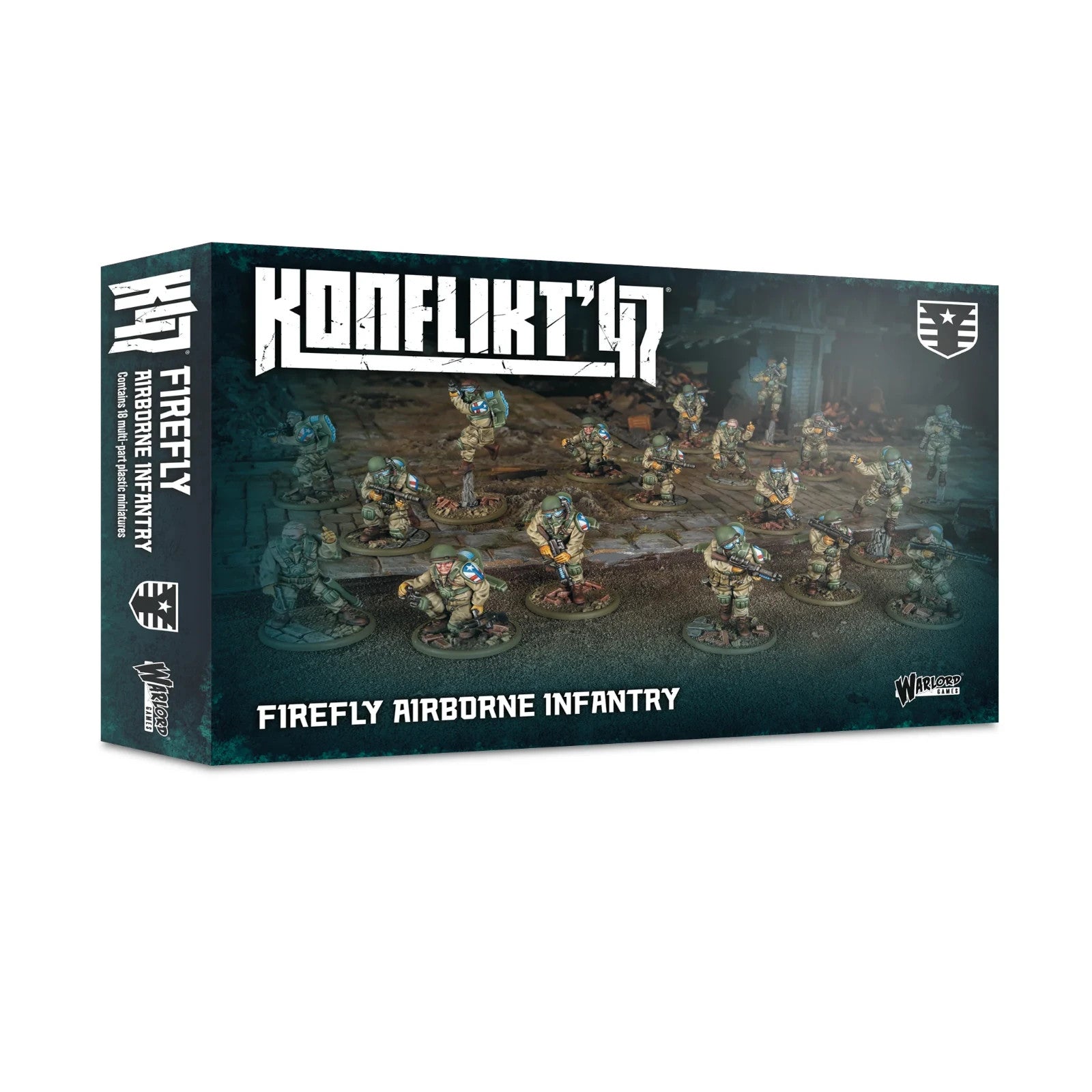 Warlord Games Konflikt 47 1:56 Scale US Firefly Airborne Infantry - 452010404