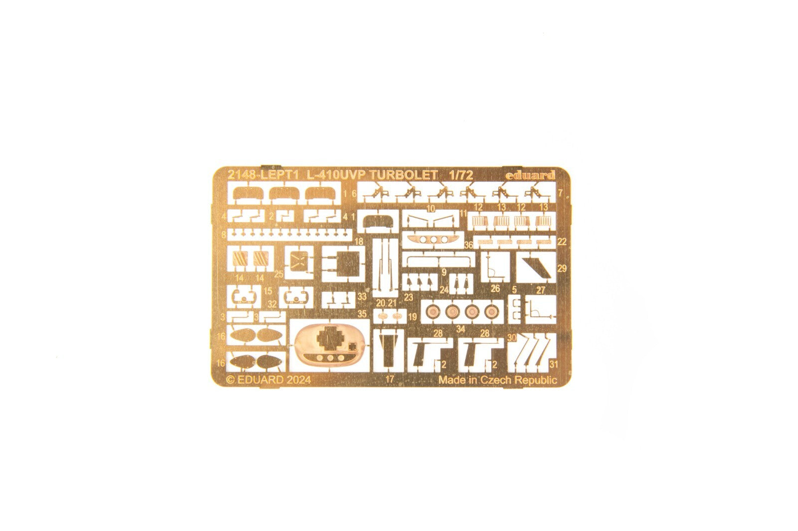 Eduard Heavy Retro 1:72 Scale Turbolet L-410UVP Plastic Model Aircraft Kit 2148