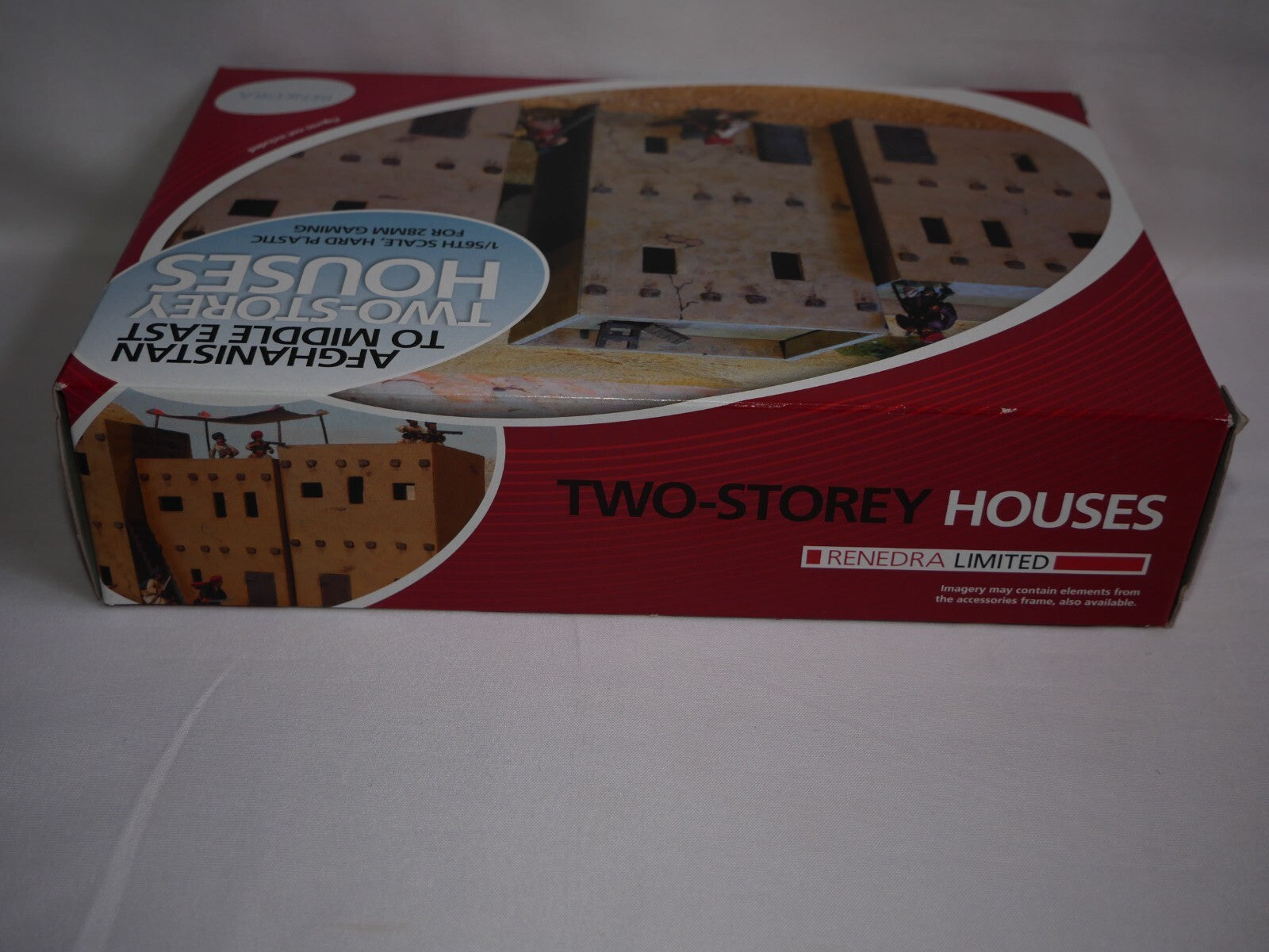 Renedra 1:56 Afghanistan Two-Storey Houses Box Set One Of Each Size (3 In Total)