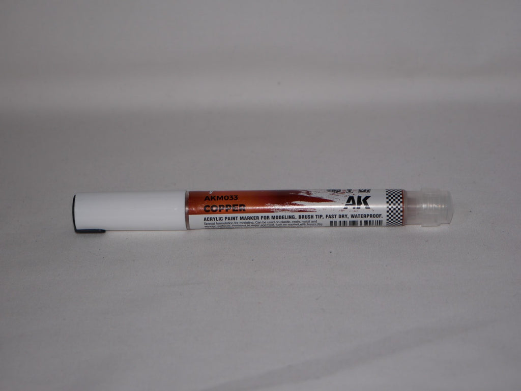 AK Interactive Acrylic Paint Playmarkers For Model Tabletop Games Copper AKM033