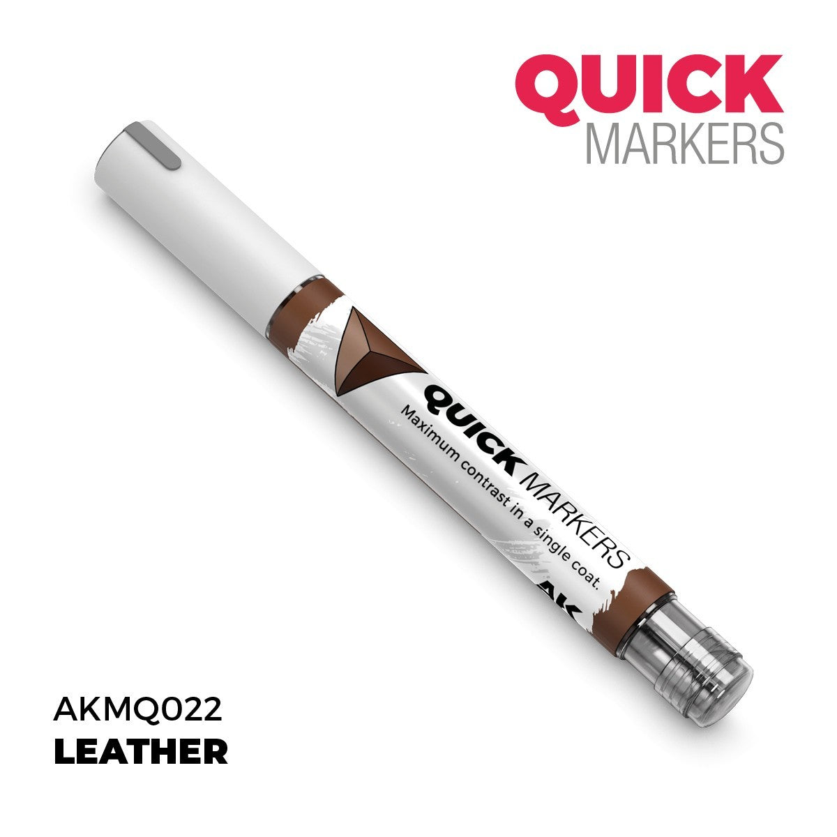 AK Interactive Acrylic Quick Gen Markers For Tabletop Wargaming Leather - AKMQ022