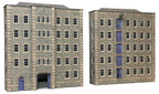Metcalfe Card Construction Kits & Materials OO/HO Scale Grimy Old Mill - PO290