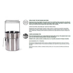 AK Interactive Stainless Steel Model Painting Paint Brush Cleaning Bucket - AK9569