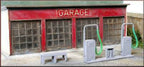 Knightwing "OO" 4 Bay Modern Garage / Service Station Plus Fuel Pumps Etc PM109