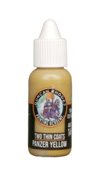 Duncan Rhodes Painting Academy Two Thin Coats Panzer Yellow 15ml Bottle - 10127