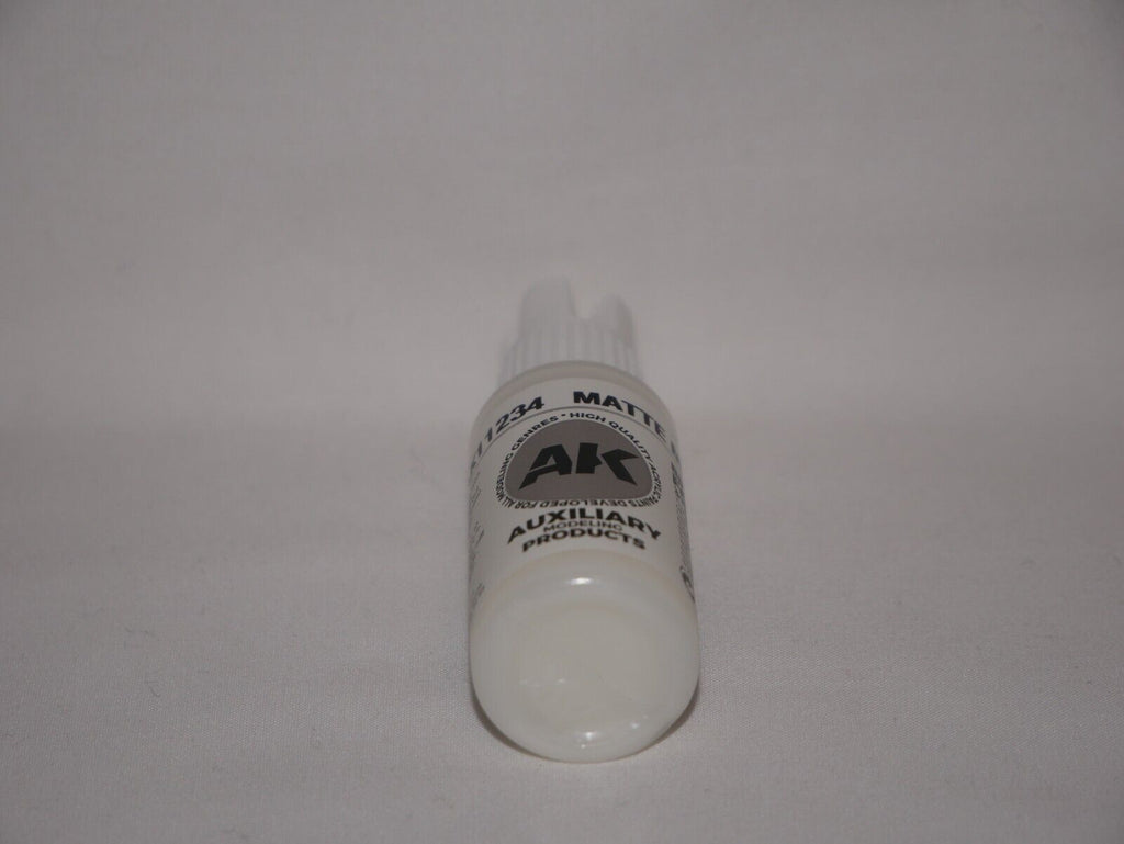 AK Interactive Auxiliary Products Range Matte Medium 17ml Dropper Bottle AK11234