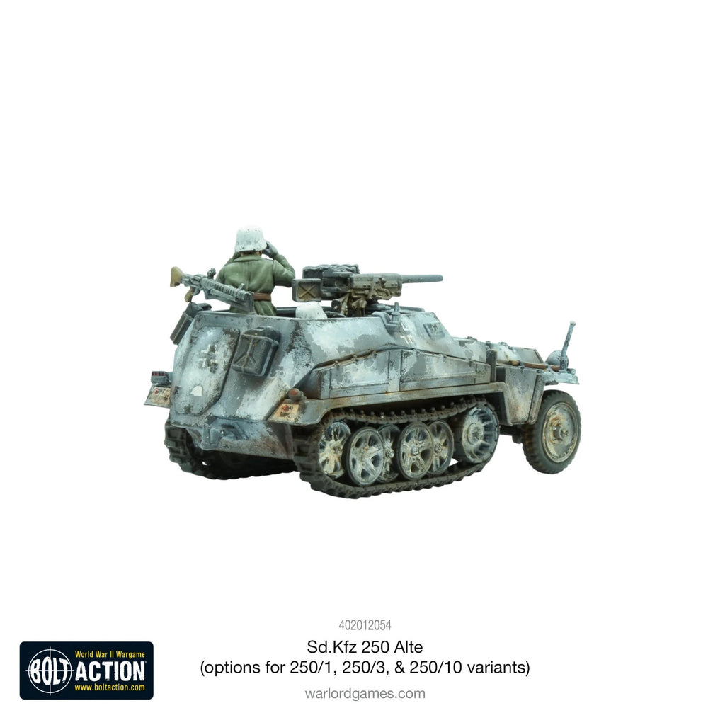 Warlord Games Bolt Action 1:56 Scale WWII SD.KFZ 250 (ALTE) Half-Track 402012054