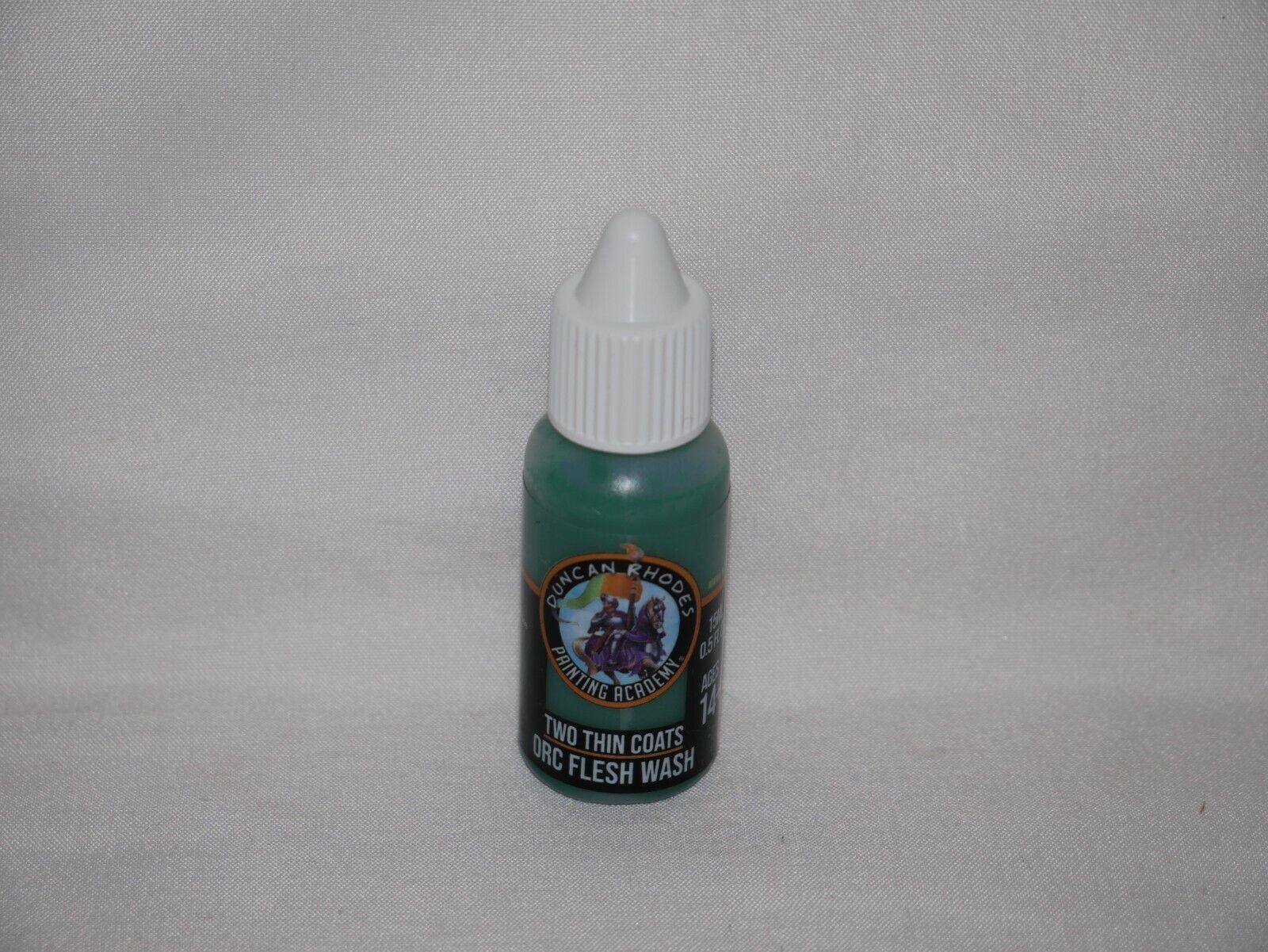 Duncan Rhodes Painting Academy Two Thin Coats Orc Flesh Wash 15ml Dropper 10058