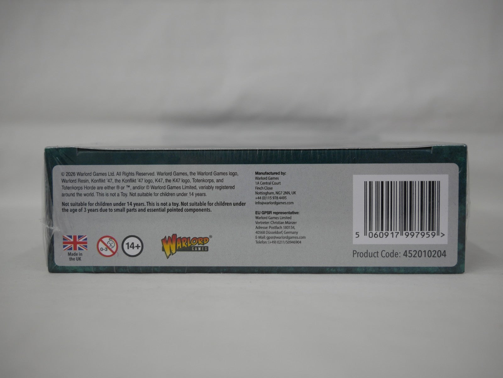 Warlord Games Konflikt 47 1:56 Scale Hard Plastic Totenkorps Horde - 452010204