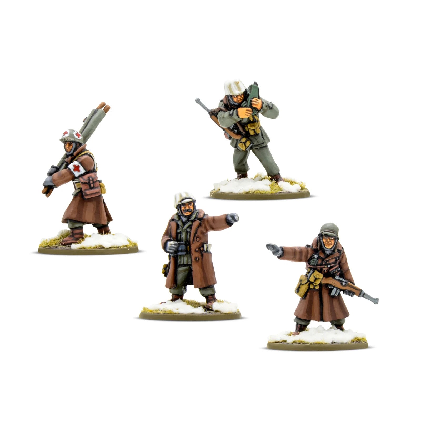 Warlord Game Bolt Action 1:56 Scale WWII US Army (Winter) Starter Army Set - 402613003