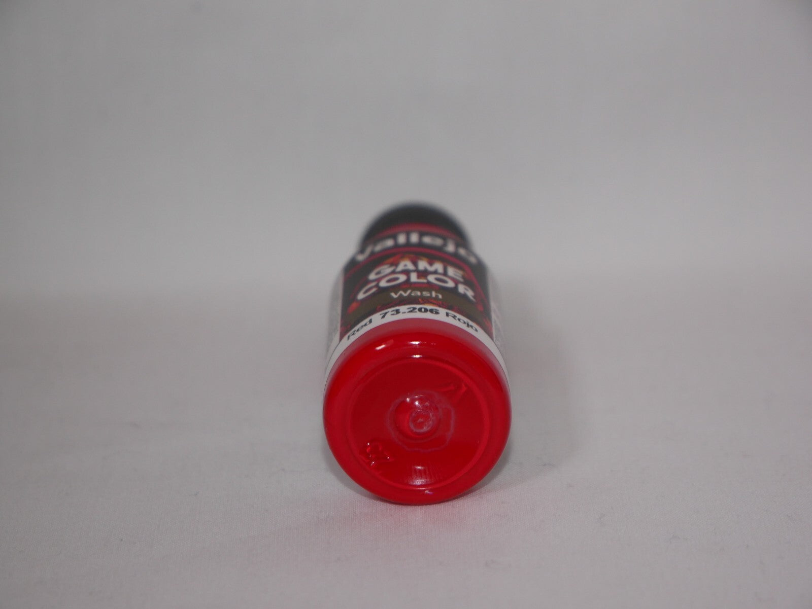 Vallejo Game Color Acrylic Washes Range Red 18ml/0.6 fl oz Dropper Bottle 73.206