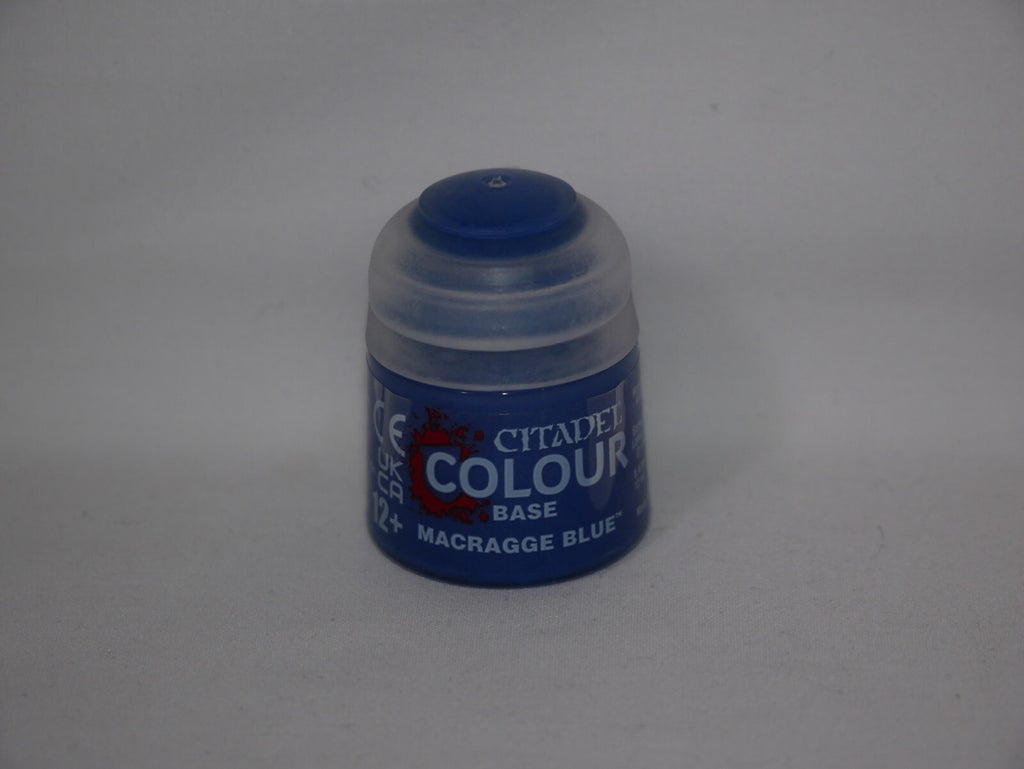 Games Workshop Citadel Colour Base Macragge Blue Acrylic 12ml Paint Pot (21-08)