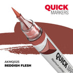 AK Interactive Acrylic Quick Gen Markers For Tabletop Wargaming Reddish Flesh - AKMQ025