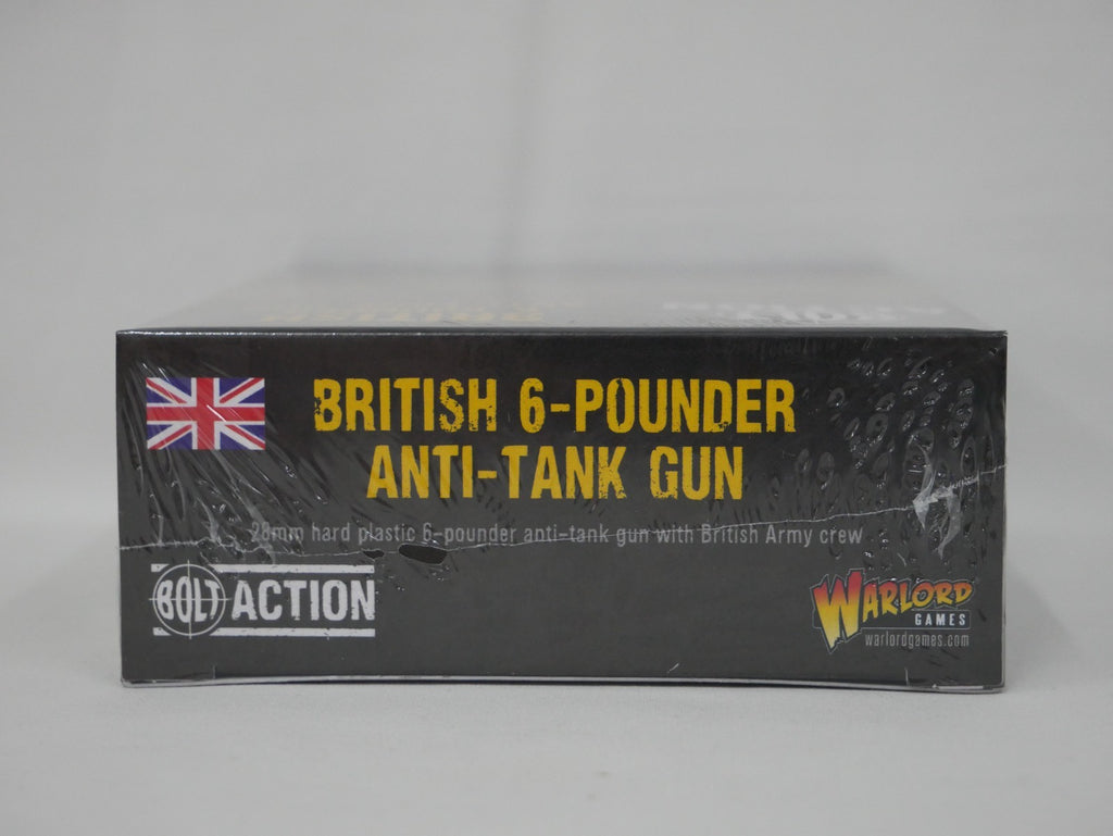Warlord Games Bolt Action 1:56 Scale British 6-Pounder Anti-Tank Gun - 402011028