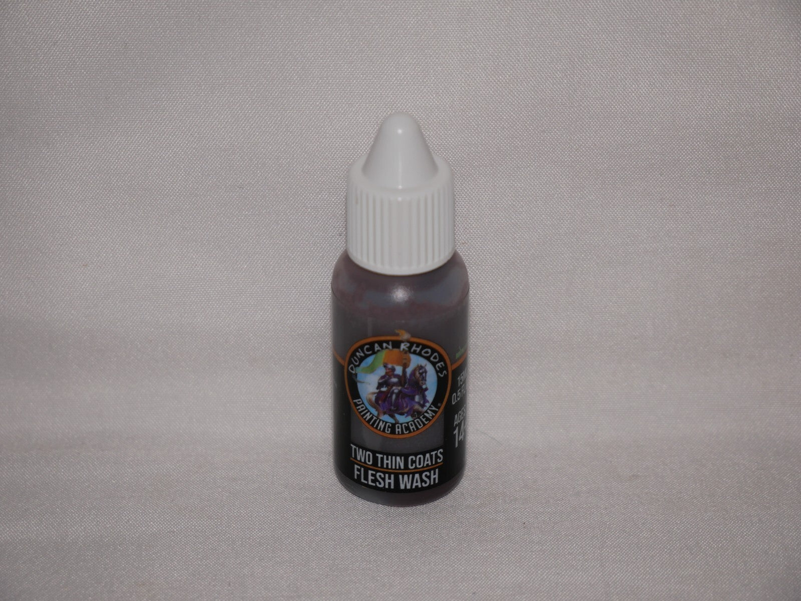 Duncan Rhodes Painting Academy 'Two Thin Coats' Flesh Wash 15ml Dropper - 10057