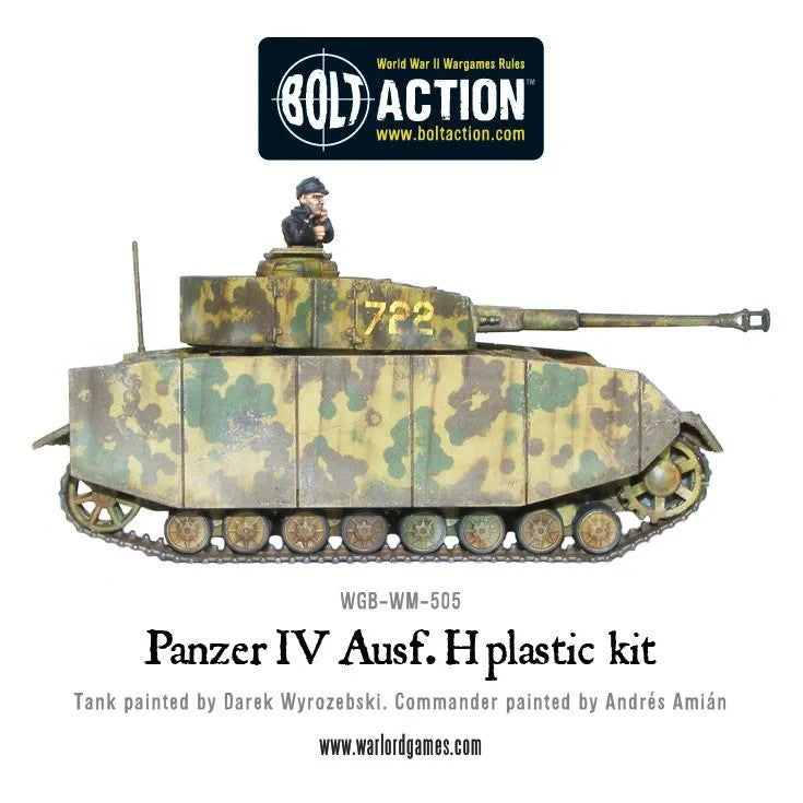Warlord Games Bolt Action 1:56 WWII German Panzer IV Ausf. F1/G/H - (402012010)