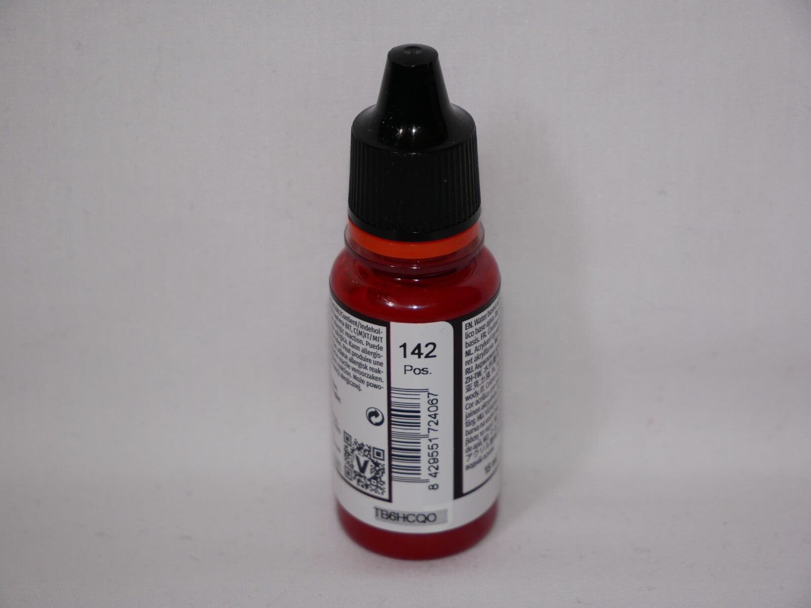 Vallejo Xpress Color Acrylics Plasma Red 18ml/0.6 fl oz Dropper Bottle - 72.406