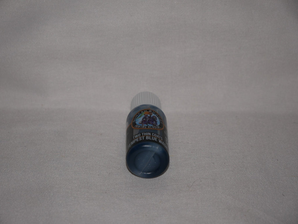 Duncan Rhodes Painting Academy 'Two Thin Coats' Tempest Blue Wash 15ml - 10113