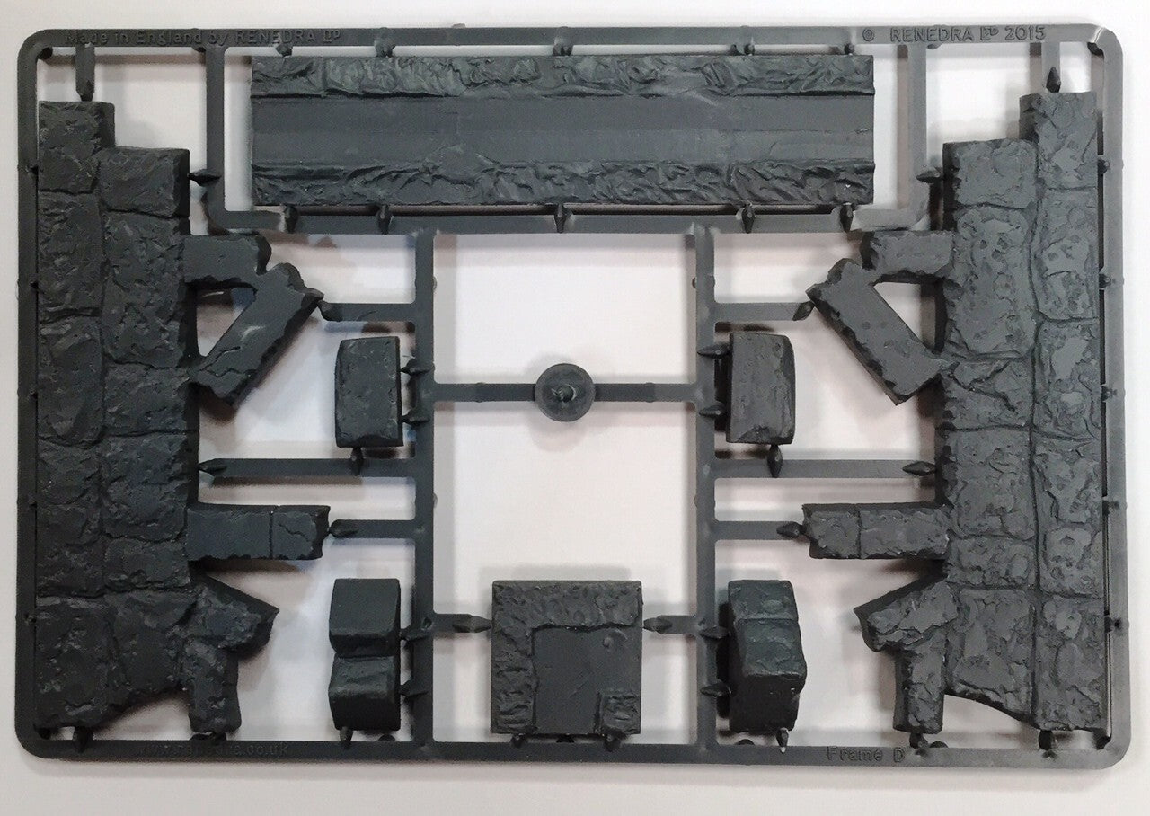 Renedra Ltd Generic Scenery & Bases 28mm Wargaming Ruins Frame (D) REN-RUINS-D